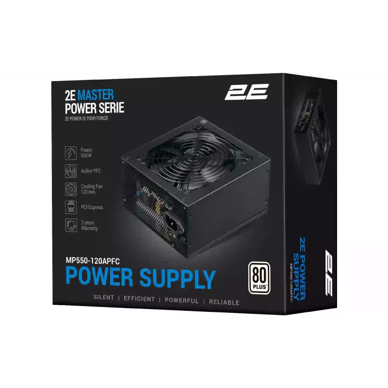 unidade de potência 2E Master Power (2E-MP550-120APFC)