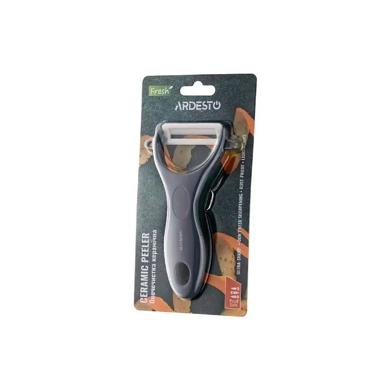 Ceramic vegetable peeler Ardesto Fresh, Gray (AR8340G)