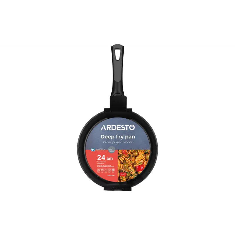 Дълбок тиган Ardesto Gemini Bari, Black (AR1224B)