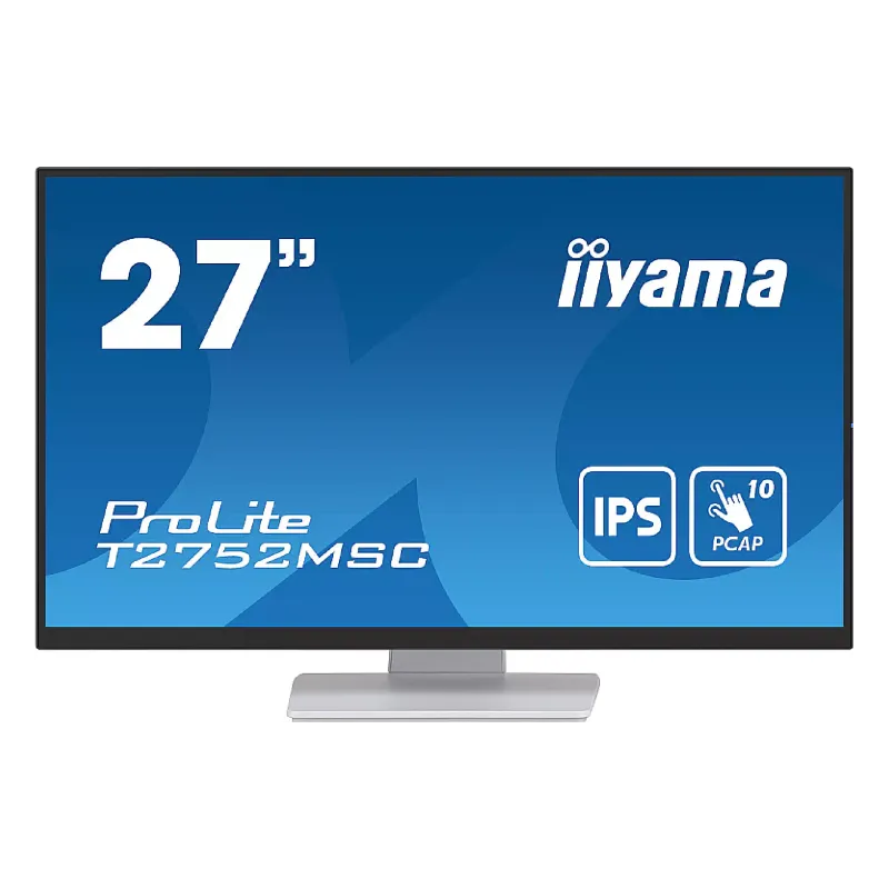 Монітор сенсорний Iiyama 27" FHD/IPS  (T2752MSC-W1)