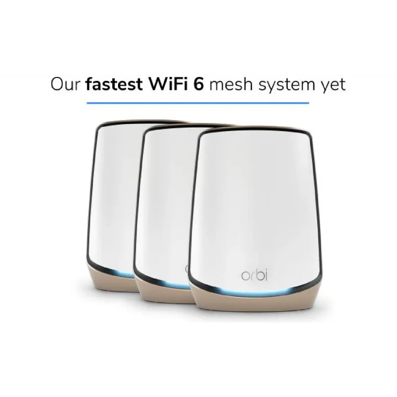 Sistema Wi-Fi Netgear, White (RBK863S-100EUS)