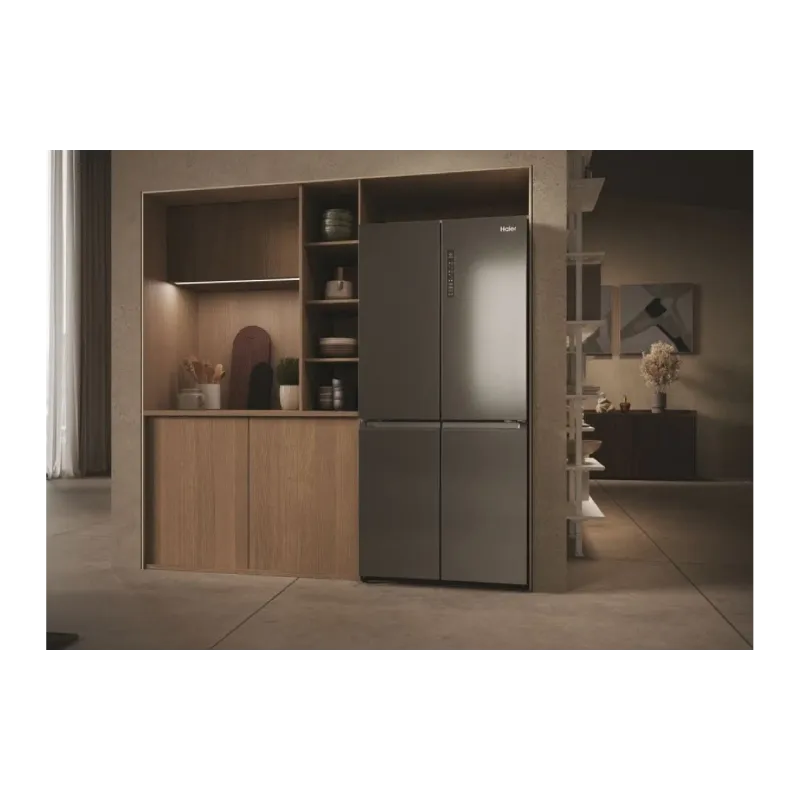 Холодильник Haier (HCR3818ENMM), Stainless steel