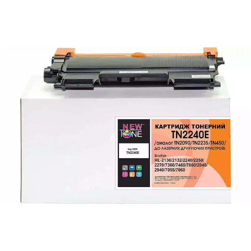 Патрон Newtone TN2090/TN2235/TN450, Black (TN2240E)