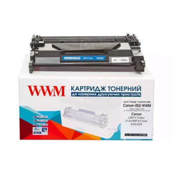 Cartridge WWM  Black Canon 052 (Canon-052-WWM)
