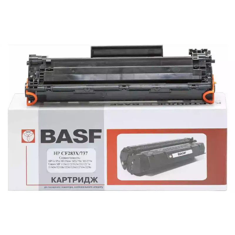 Cartucho BASF CRG737/CF283X, Black (BASF-KT-737-9435B002)