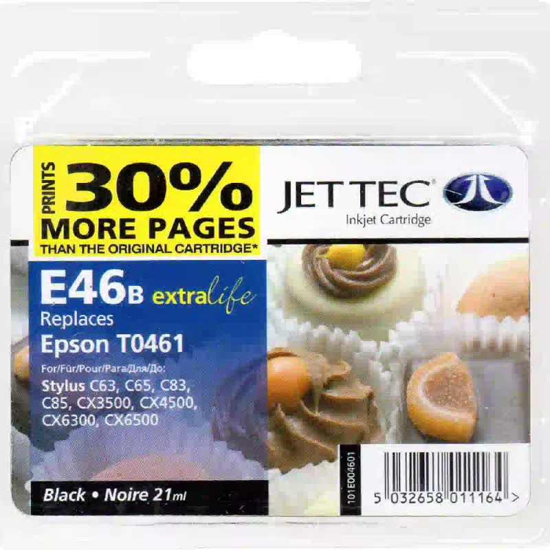 Cartridge JetTec  Black C13T04714A (110E004601)