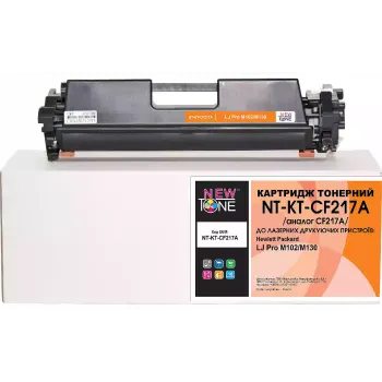 Cartucho Newtone CF217A, Black (NT-KT-CF217A)