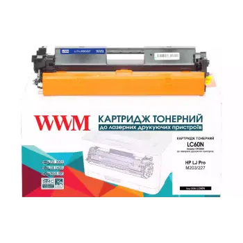 Cartridge WWM  Black CF230A (LC60N)