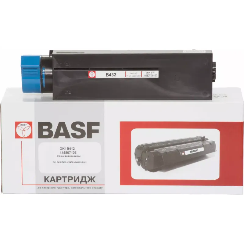 Toner BASF 445807106, Black (BASF-KT-B412-445807106)