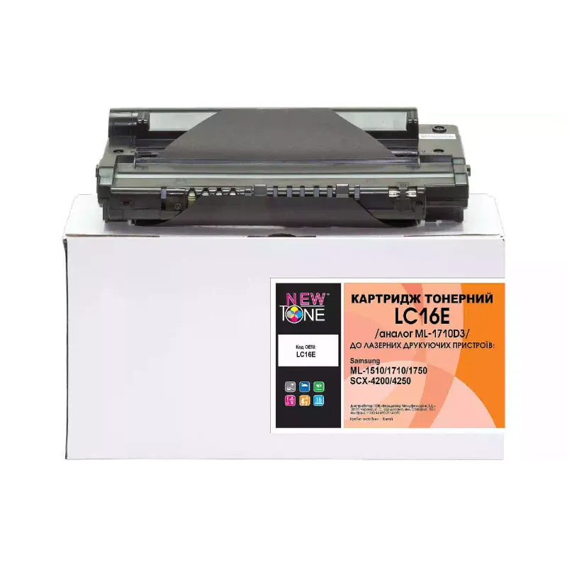 Cartucho Newtone ML-1710D3/XEV, Black (LC16E)
