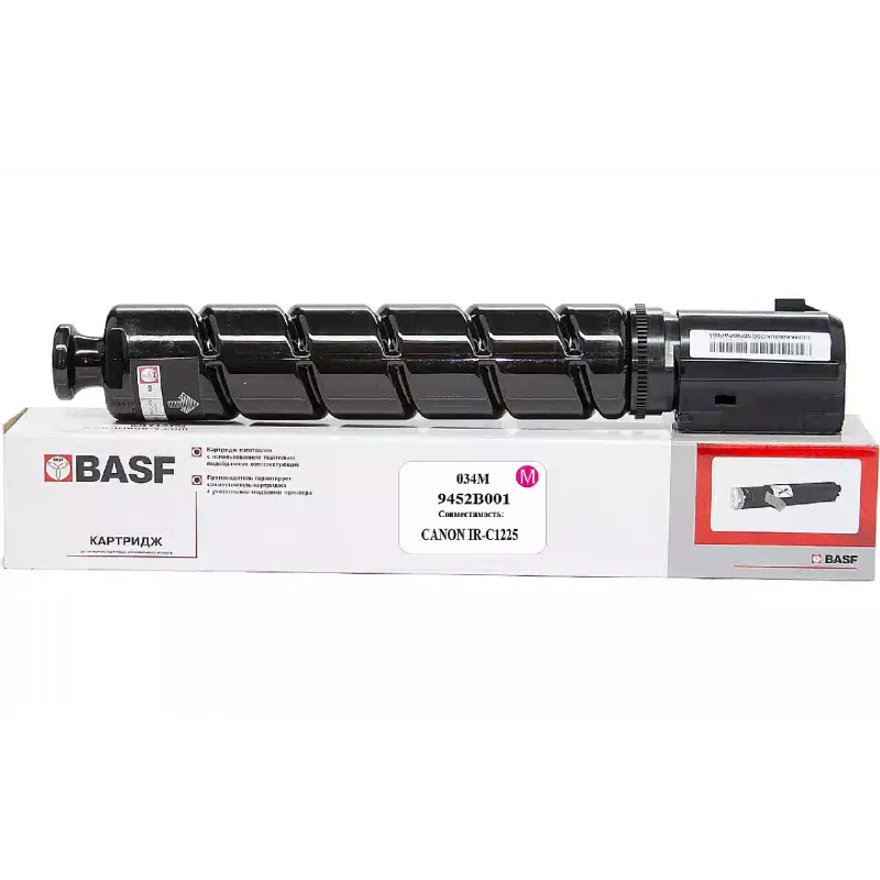 Тонер BASF Canon 034, 9452B001, Magenta (BASF-KT-034M)