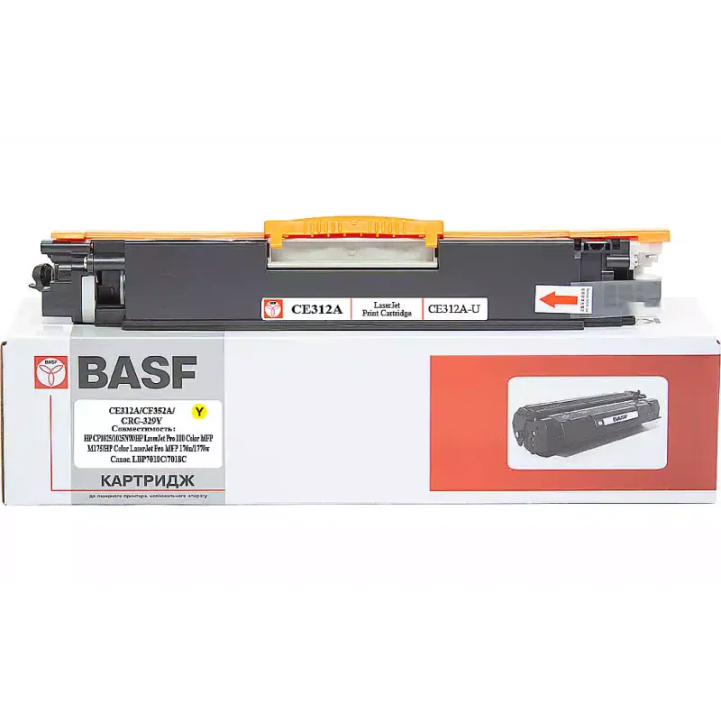 Картридж BASF CE312A/CF352A, Canon CRG-729 (BASF-KT-CE312A-U), Yellow