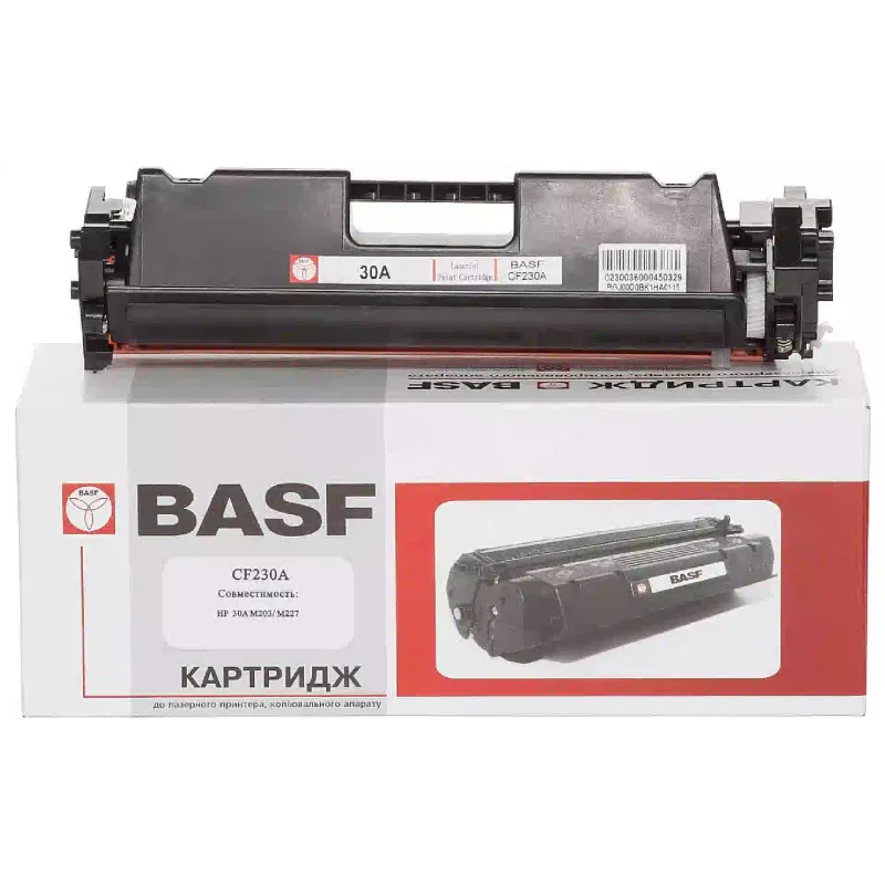 Картридж BASF CF230A (BASF-KT-CF230A-U), Black