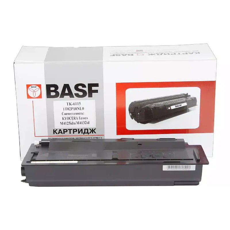 Тонер BASF TK-6115 (BASF-KT-TK6115), для Kyocera Mita Ecosys M4125idn/M4132idn, Black