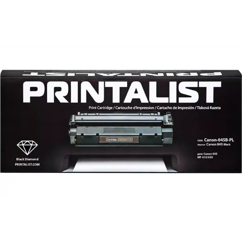 Cartridge Printalist  Black Canon 045 (Canon-045B-PL)