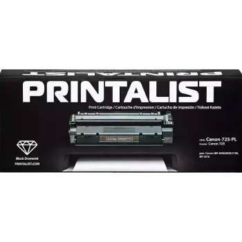 Cartridge Printalist  Black Canon 725 (Canon-725-PL)