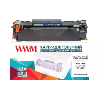 Cartridge WWM  Black CF283A (CF283A-WWM)