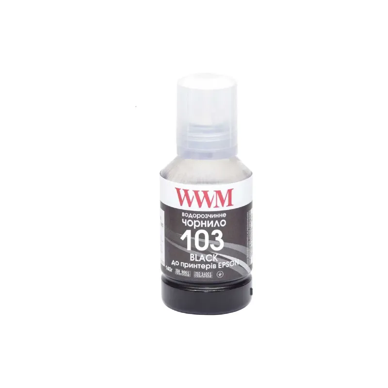 Tinta WWM, Black (E103B)