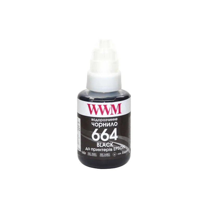 Tinta WWM, Black (E664B)