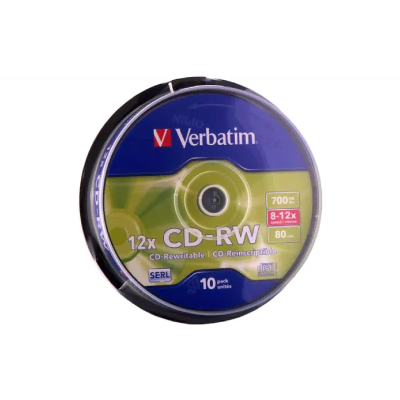 Диск CD-RW Verbatim (43480)