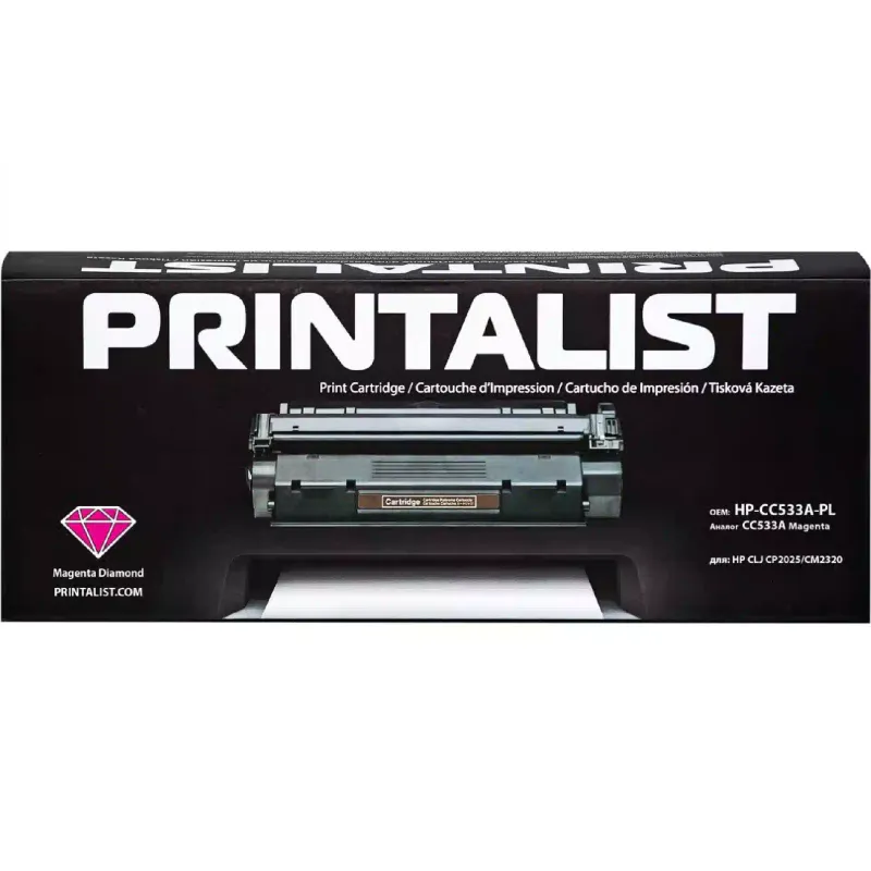 Cartridge Printalist  Magenta CC533A (HP-CC533A-PL)