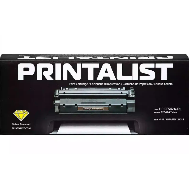 خرطوشة Printalist CF542A (HP-CF542A-PL)