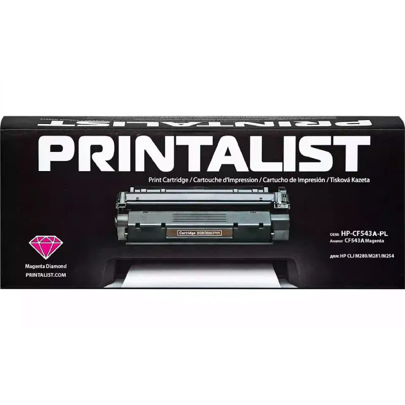 خرطوشة Printalist CF543A, Magenta (HP-CF543A-PL)