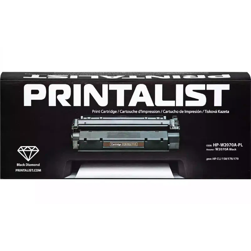 Cartridge Printalist  Black W2070A (HP-W2070A-PL)