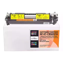 Cartridge Newtone Canon 051H, 2169C002, Black (NT-KT-CRG051H) Cartridge Newtone Canon 051H, 2169C002, Black (NT-KT-CRG051H)