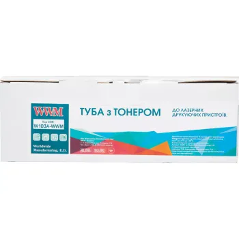 Cartridge WWM  Black W1103A (W1103A-WWM)