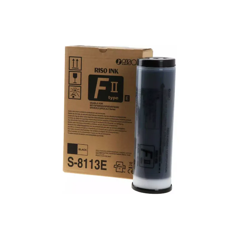 Фарба для ризографа Riso  Black (S-8113E)