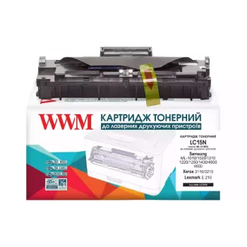 Cartridge WWM ML-1210D3/XEV (LC15N), for Samsung ML-1210/1220/1250, Black