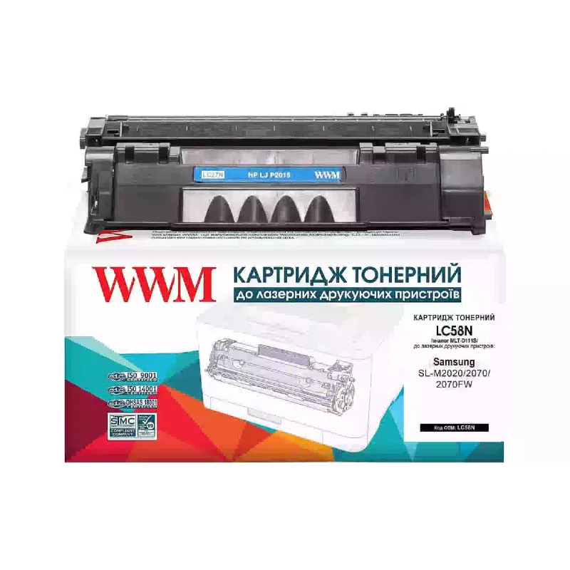 Патрон WWM Q7553A, Black (LC27N)