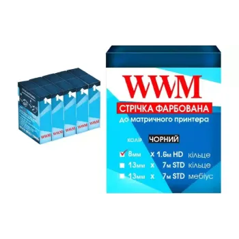 Ταινία WWM, Black (M8.1.6HS5)