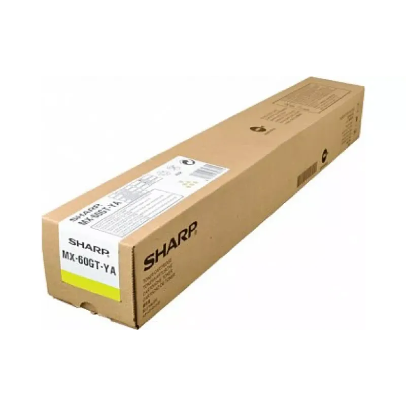 Cartridge Sharp (MX61GTYB), Yellow