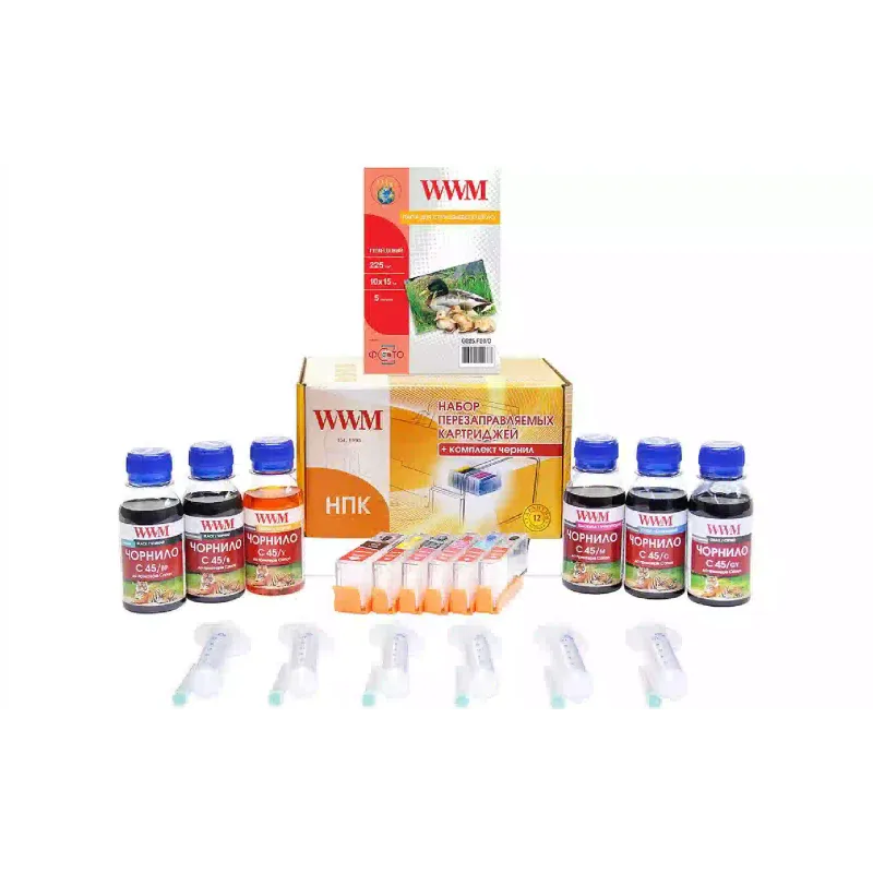خرطوشة قابلة لإعادة التعبئة WWM (RC.CLI471/6ARC)