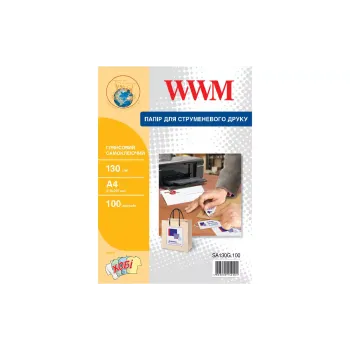 Papel fotográfico WWM (SA130G.100)