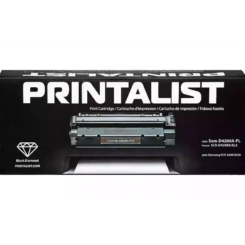 خرطوشة Printalist, Black (Sam-D4200A-PL)