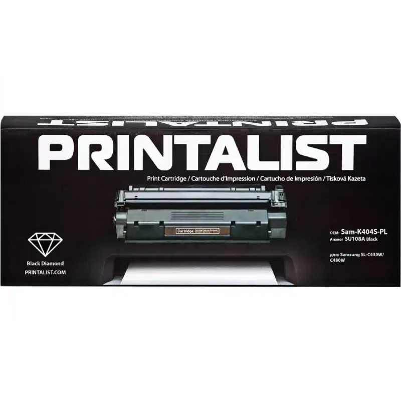 خرطوشة Printalist SU108A, Black (Sam-K404S-PL)