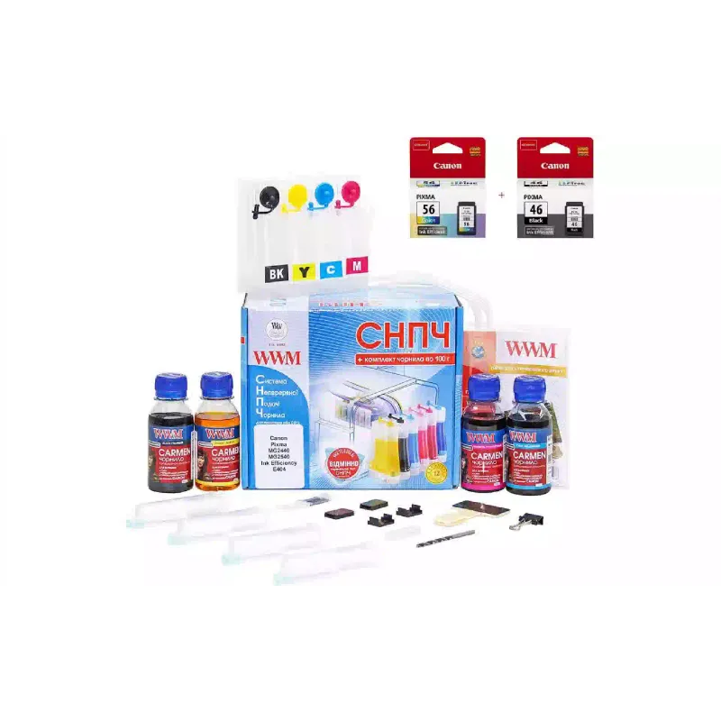 Σύστημα συνεχούς παροχής μελανιού WWM (IS.0130set)