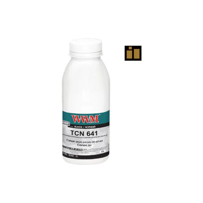 Тонер WWM, Black (TC-Canon-054B-45-WWM)
