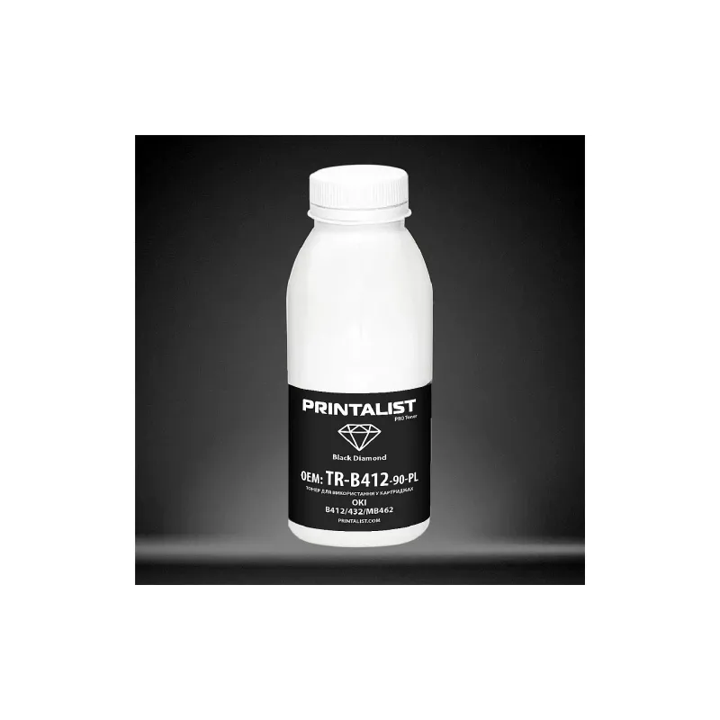 Тонер Printalist, Black (TR-B412-90-PL)