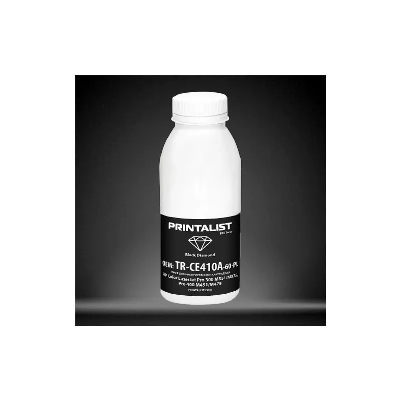 حبر Printalist, Black (TR-CE410A-60-PL)