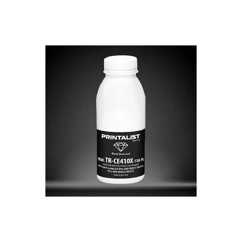 حبر Printalist, Black (TR-CE410X-110-PL)
