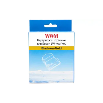 Κασέτα μελανοταινίας WWM, Black-on-Gold (WWM-SM9Z)