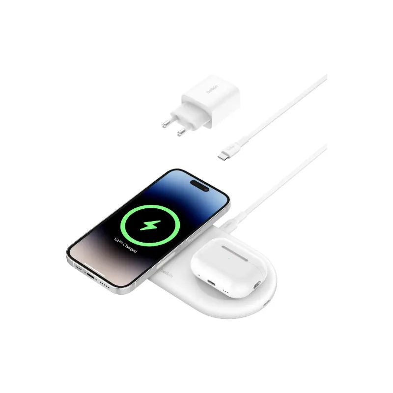 Зарядно устройство Belkin, White (WIZ021VFWH)