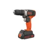 Drill-screwdriver Black+Decker, Black (BCD001C1)