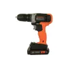 Drill-screwdriver Black+Decker, Black (BCD001C1)