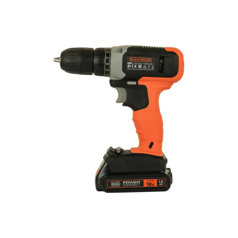 Drill-screwdriver Black+Decker, Black (BCD001C1)