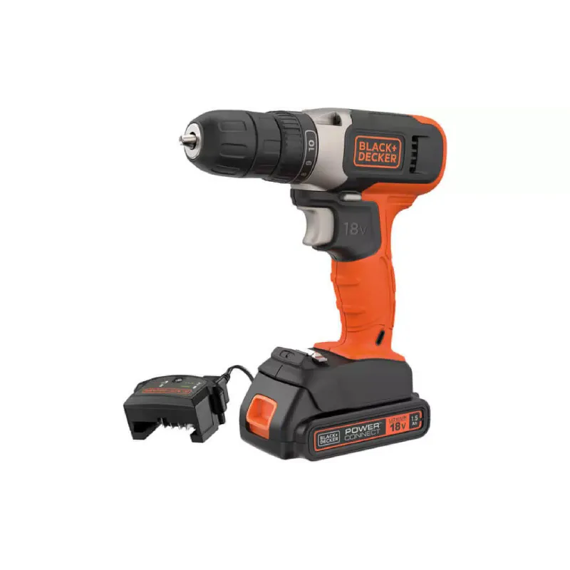 Drill-screwdriver Black+Decker, Black (BCD001C1)